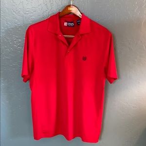 Red Men’s Chaps Polo